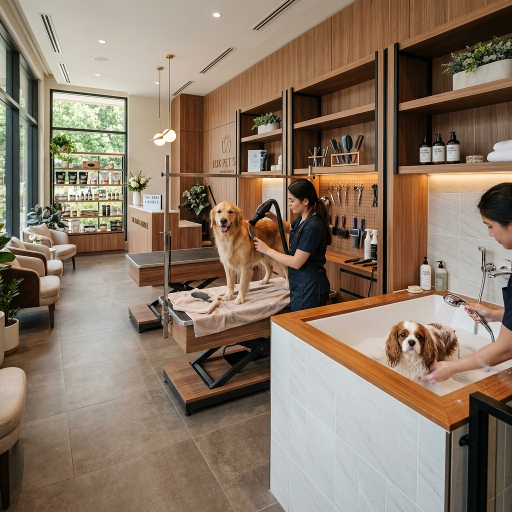 Área de Grooming y Spa